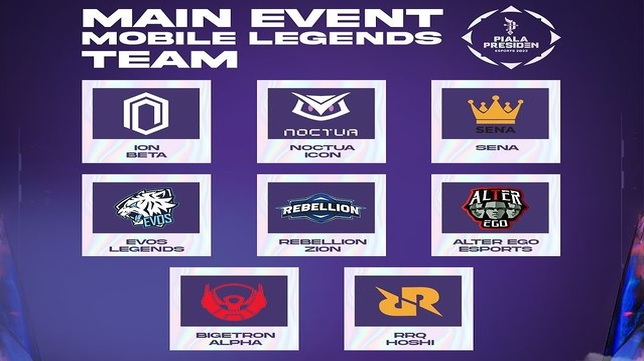 8 Tim Siap Bertanding Dalam Babak Main Event Mobile Legends: Bang Bang Piala Presiden Esports 2022