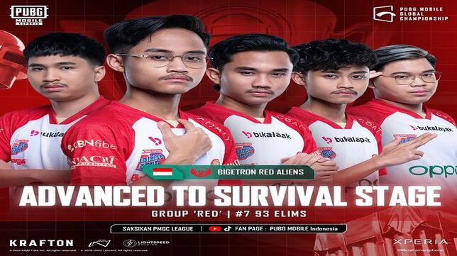 Buriram United Esports Menangi Red Group PMGC 2022, Bigetron RA Lolos ke Survival Stage