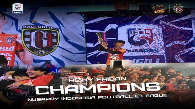 Rizky Faidan Bawa Bali United Juarai Nusapay IFel League 1