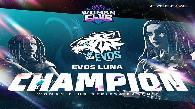 EVOS Luna Berhasil Juarai Turnamen Free Fire Woman Club Series Season 2