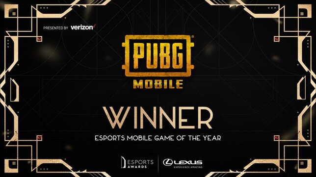 PUBG Mobile Berhasil Raih Penghargaan Di The Esports Awards 2022