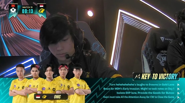 Menang Atas Malvinas Gaming Dan MDH Esports, ONIC Esports Amankan Upper Bracket M4