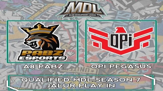 Menangi Babak Play-In, A8 Pabz dan OPI Pegasus Lolos ke MDL ID Season 7