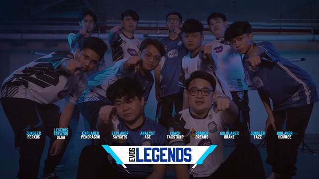 EVOS Legends Resmi Umumkan Rosternya Untuk MPL ID Season 11, Tanpa Coach Zeys