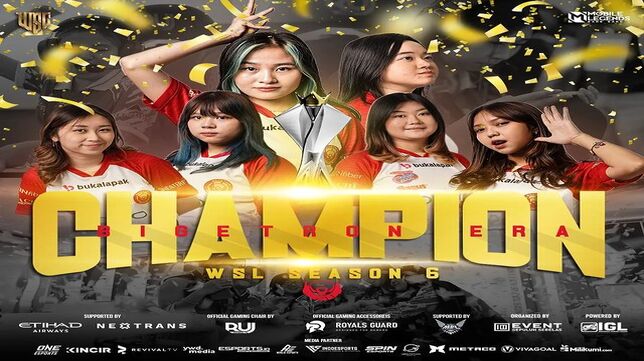Pertahankan Gelar, Bigetron Era Juarai WSL Season 6