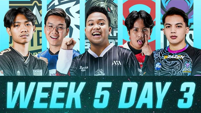 Rekap Hasil MDL ID S7 Week 5 Day 3: Tim Open Conference Masih Mendominasi!