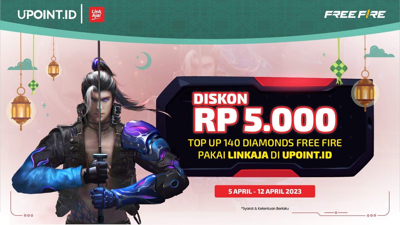 Promo Spesial Ramadhan! Dapatkan Diskon 5.000 Top Up pakai LinkAja di UPOINT.ID