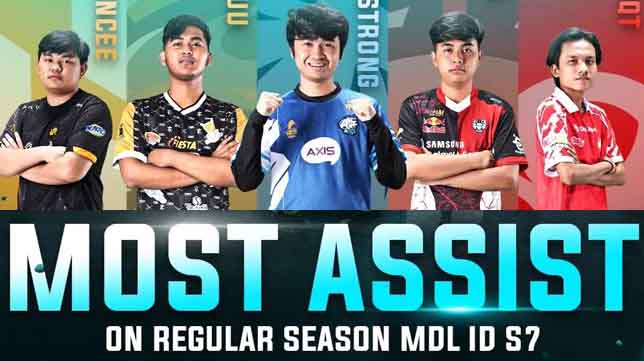 Mampu Berikan Inisiasi yang Baik, Ini Daftar Player Most Assist MDL Indonesia Season 7!