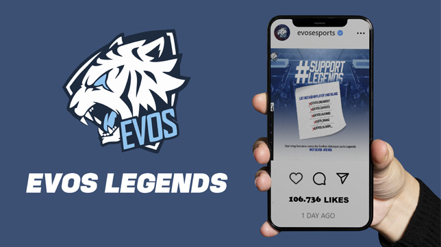 Miris! Akun Instagram Manager dan Pemain EVOS Legends Hilang Setelah Babak Grand Final MPL ID S11