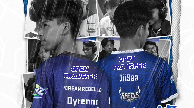 Open Transfer! Rebellion Lepas Dyrenn & Jiisaa dari Tim Aktif