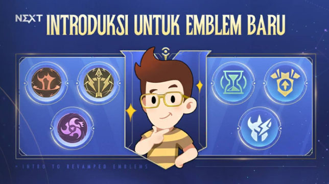 Pemula Wajib Tau! Ini Panduan Emblem Baru di Mobile Legends