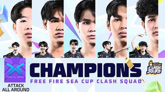 AAA Juara FFCS SEA Cup, Menegaskan Keunggulan Thailand di Esports Free Fire!