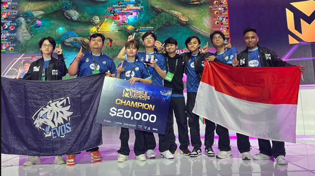 Indo Pride! EVOS Icon Berhasil Juara Internasional di WCG 2023