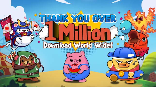 Selamat! Paw Rumble, Game Karya Anak Bangsa Tembus 1 Juta Global Download