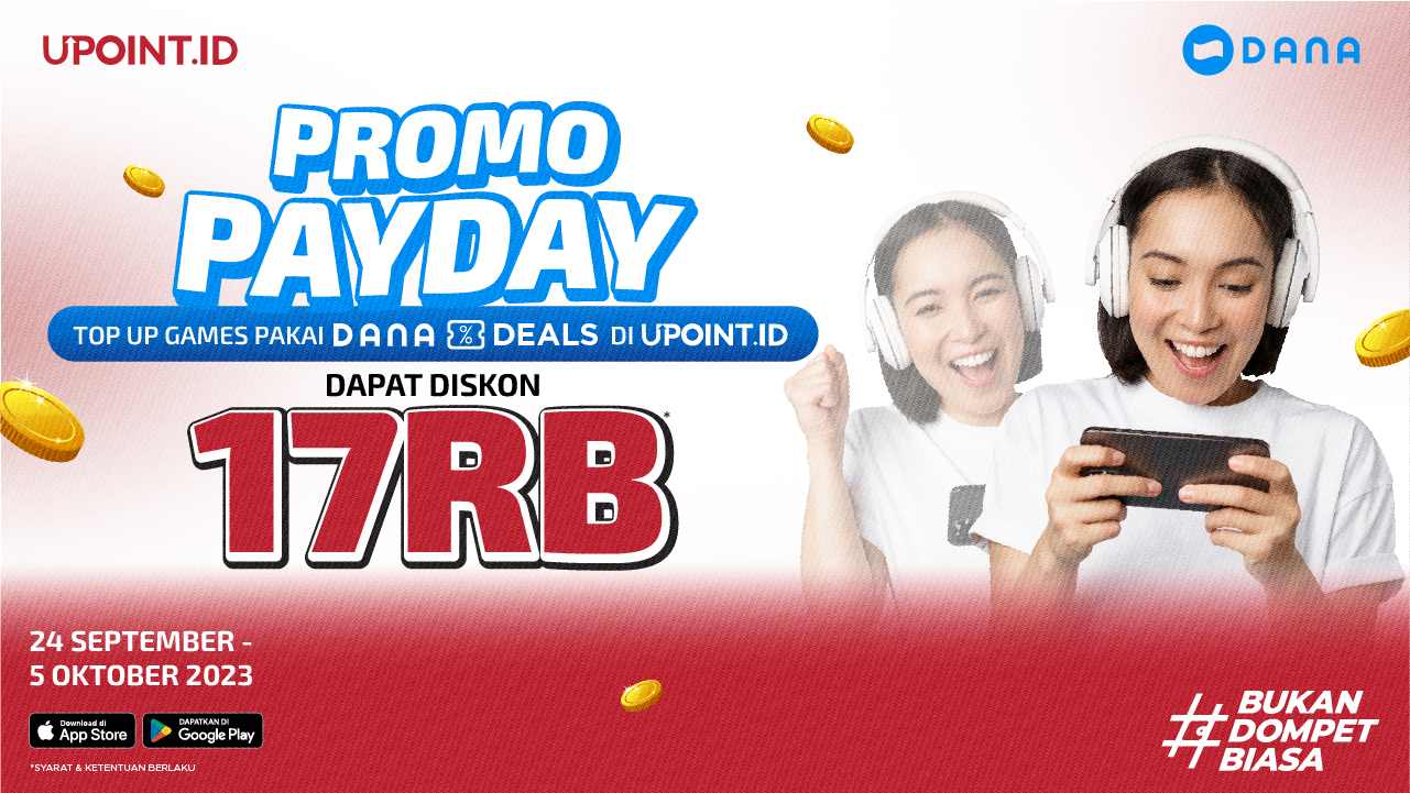 Khusus Pelanggan UPOINT.ID Harga Special Voucher DANA Deals Hanya 17RB!