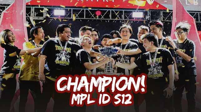 Juarai MPL ID S12, ONIC Esports Cetak Three-peat Champions Pertama dalam Sejarah!