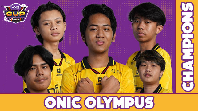 ONIC Olympus Berhasil Jadi Juara AXIS Cup Free Fire Season 4