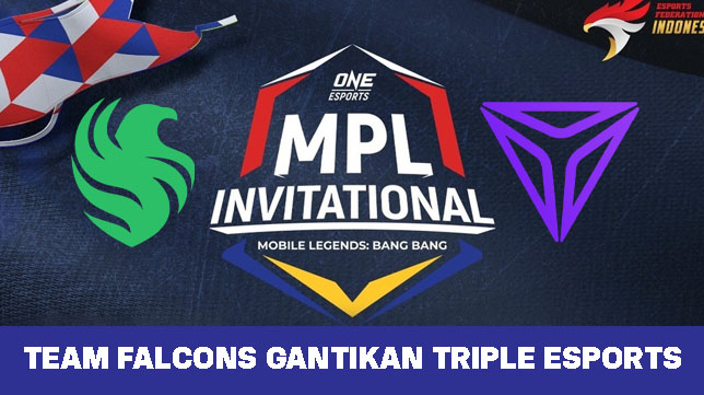 Undur Diri! Team Falcons Gantikan Posisi Triple Esports di MPL Invitational 2023