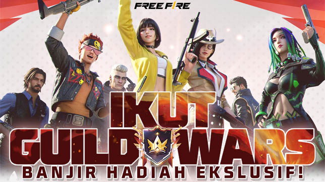 Event Guild Wars Free Fire Telah Dibuka, Tim yang Menang Bisa Ikut FFNS Series 2!