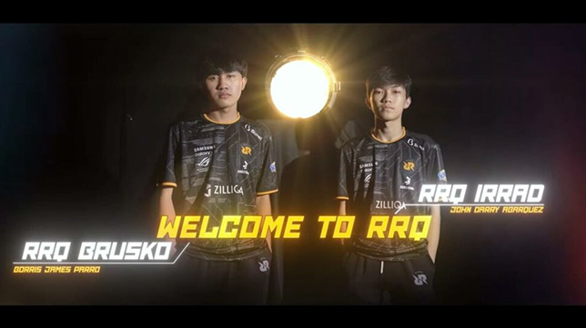 Tim Raja Boyong 2 Pemain PH, Welcome RRQ Irrad & Brusko!