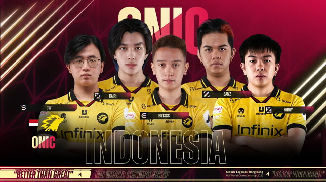 Top Tier Tim MPL! ONIC dan APBREN Lolos ke babak Final Upper Bracket M5 World Championship