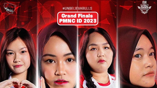 PMNC ID 2023: Bulls Chaos Jadi Sosok Tunggal Tim Wanita di Grand Finals