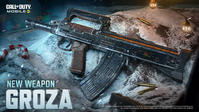 Auto Headshot! Ini Gunsmith Groza Paling Mematikan di Call of Duty Mobile