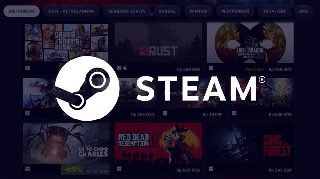 5 Game Paling Laris di Steam Januari 2024, Wajib Install!