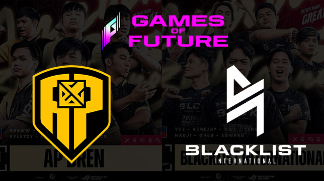 AP.Bren dan Blacklist International Menjadi Tim Undangan yang Bermain di Games of the Future 2024