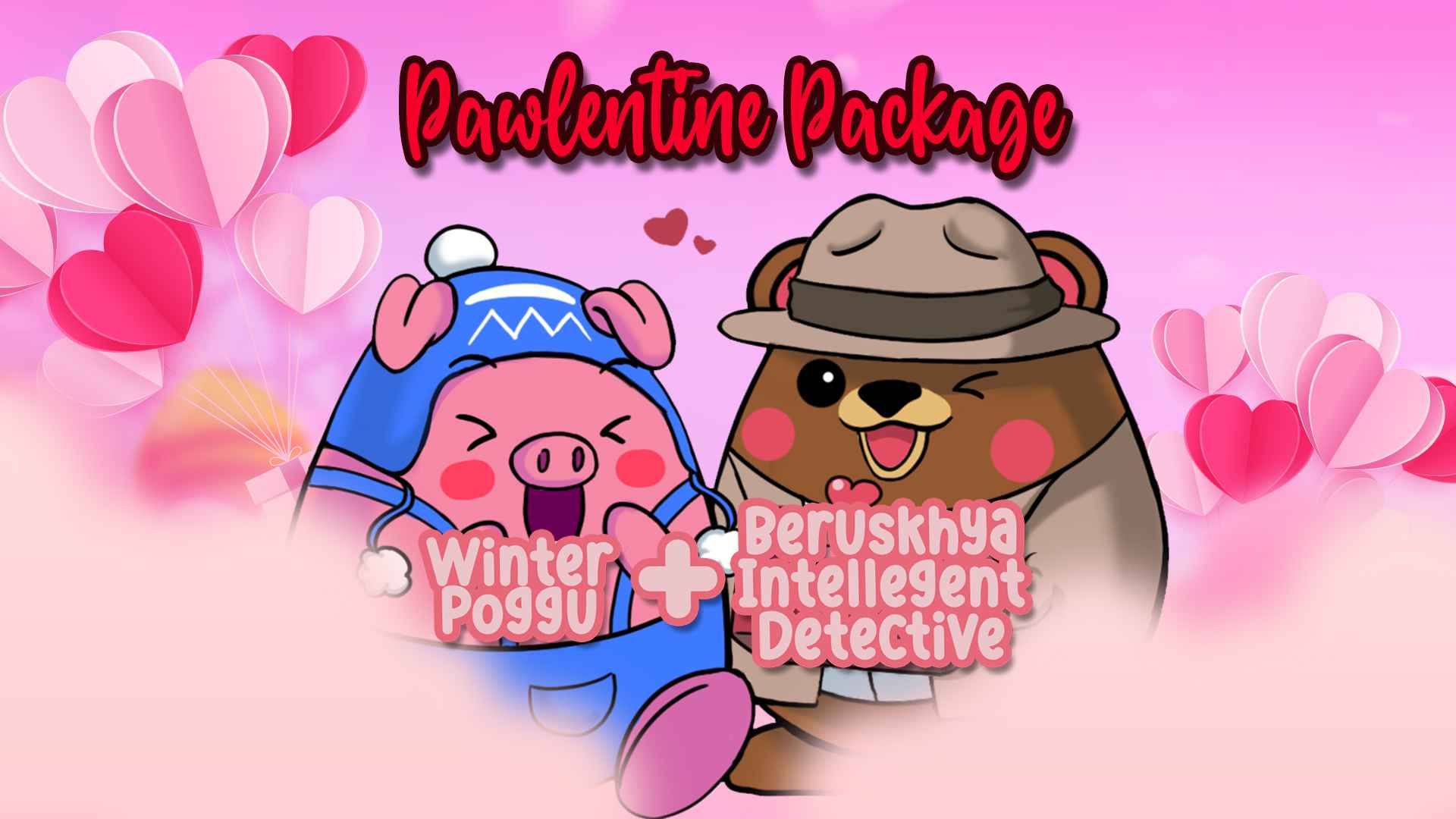 PAWLENTINE, Rayakan Hari Kasih Sayang bersama Event In Game terbaru Paw Rumble