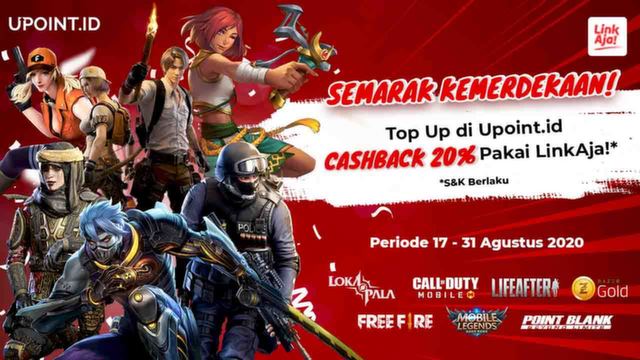 Promo Semarak Kemerdekaan: Dapatkan Cashback 20% Pakai LinkAja