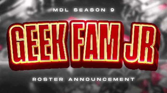 Siap Tanding, Ini Daftar Roster Geek Fam Jr untuk MDL ID S9!