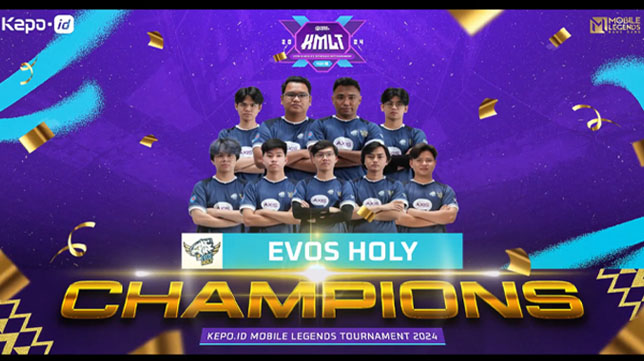 Kalahkan BTR Beta! EVOS Holy Berhasil Jadi Juara Kepo ID Mobile Legends 2024