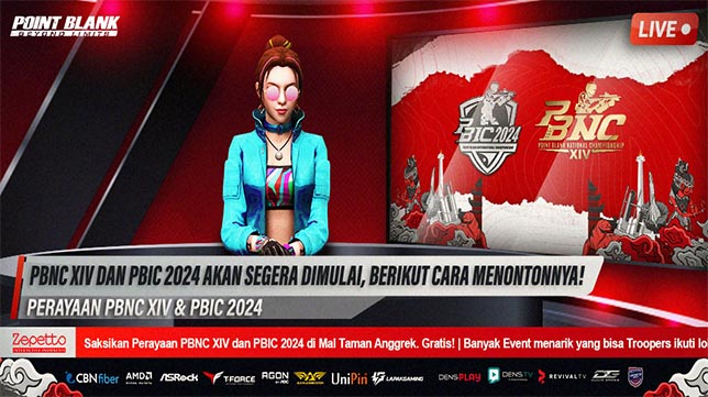 GRATIS! Begini Cara Nonton Turnamen PBNC XIV dan PBIC 2024