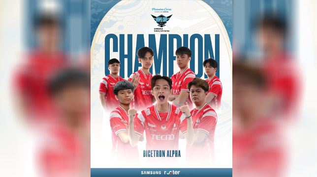 Menang Telak 3-0! Bigetron Alpha Sukses Menjadi Juara Hope Cup MLBB Season 1