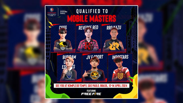 Tim Free Fire yang Berhasil Melaju ke Mobile Masters ESL SPS S4