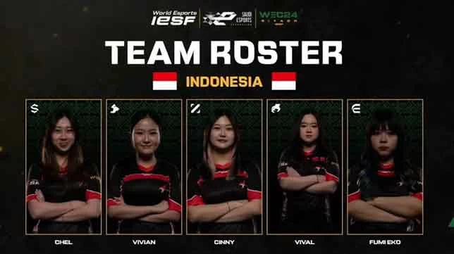 Hari Pertama IESF WEC 2024 MLBB Women, Timnas Indonesia Raih Hasil Cemerlang!