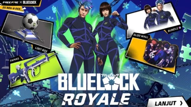 Cara Dapat Bundle Blue Lock di Free Fire 2024