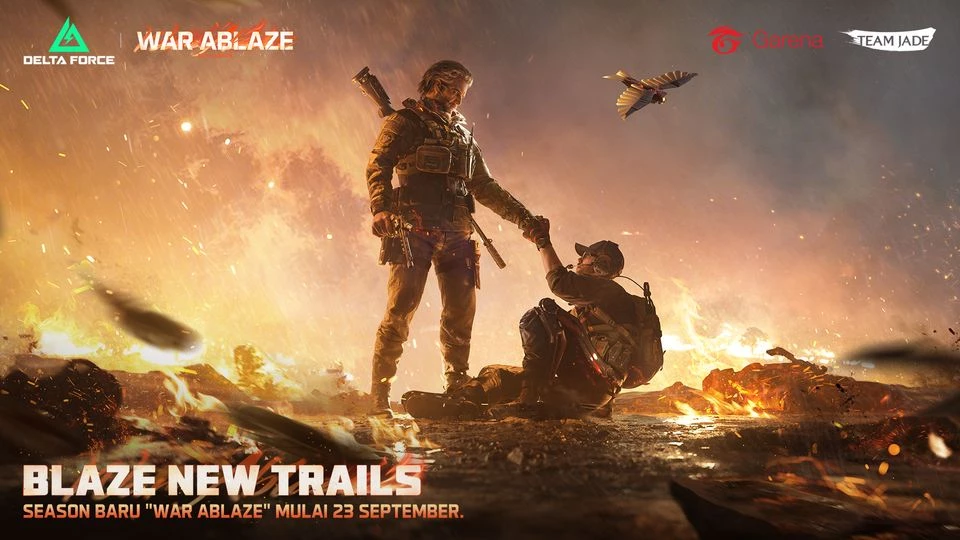 Menarik, Garena Delta Force Hadirkan Season Terbaru bertema War Ablaze!