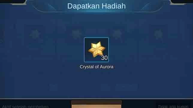 Cara Mengumpulkan Crystal of Aurora di Mobile Legends!