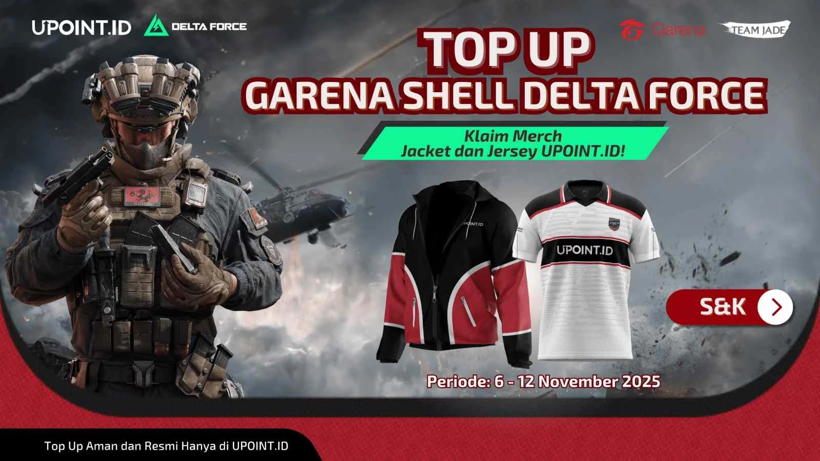 KLAIM Merchandise UPOINT.ID DISINI!