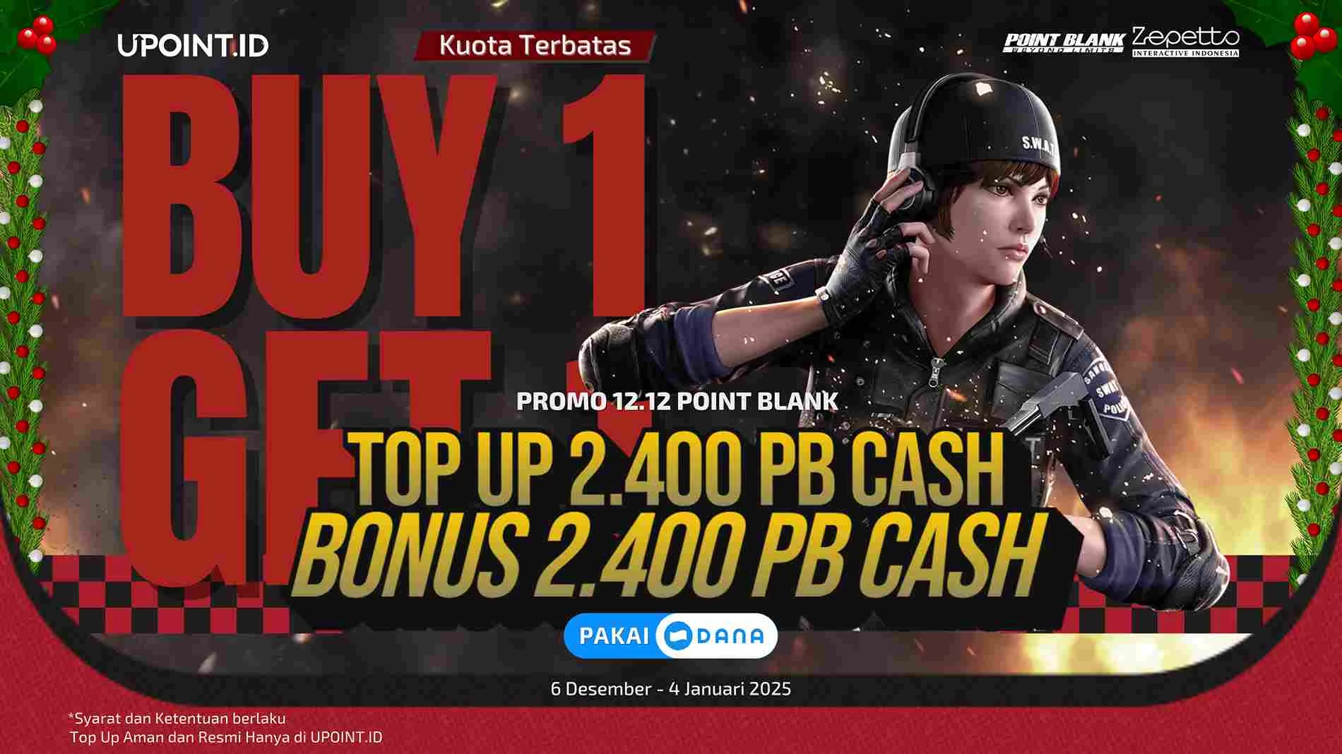 Panggilan Darurat Troopers! Sikat Bonus Double PB Cash Pakai DANA di UPOINT.ID, Kuota Super Terbatas!
