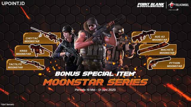 Bonus Spesial Weapon MoonStar Series Hanya Top Up di Upoint