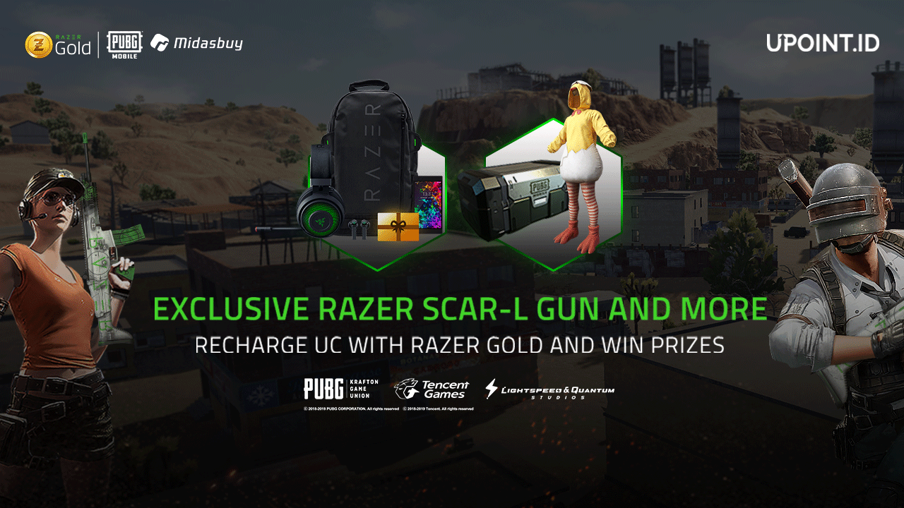 Exclusive RAZER SCAR-L GUN on Razer Gold!