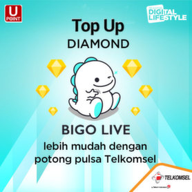 Top up BIGO via Telkomsel!!